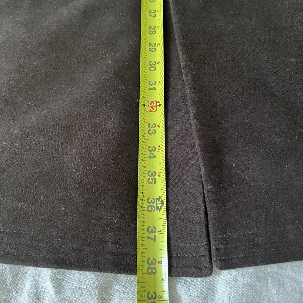 Banana Republic Mens L 100% Cotton Overcoat Brown Tailored Topcoat Hidden Button